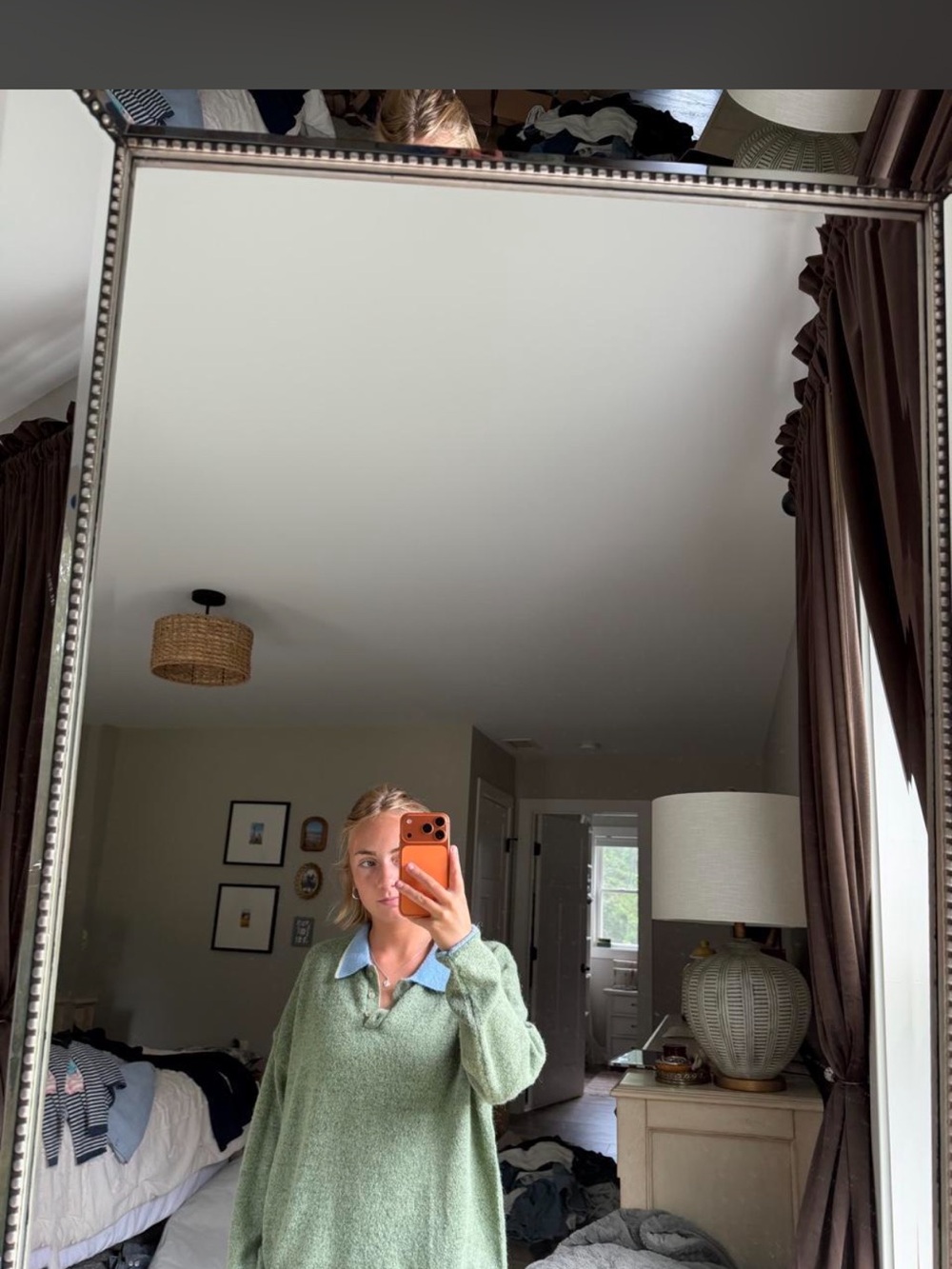 Zara Green Sweater